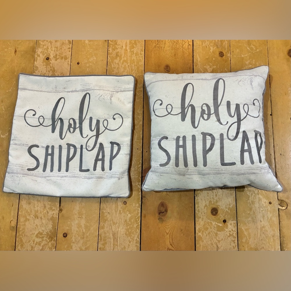 Holy Shiplap! Pillow Cover